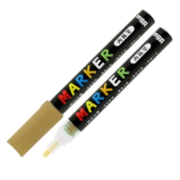 Popisovač M&amp;G MOCALO Acrylic Marker 2 mm akrylový, Tawny S411