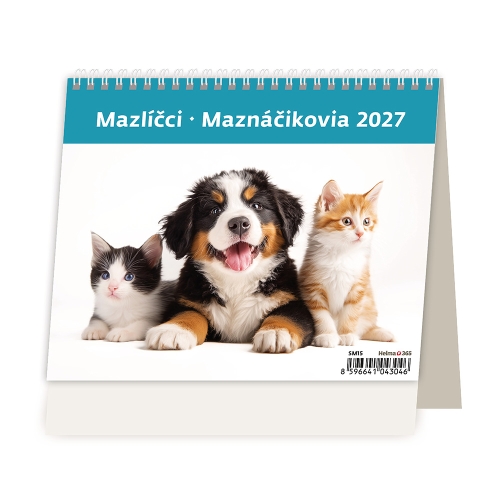 Stolový kalendár 2027 MiniMax Mazlíčci/Maznáčikovia