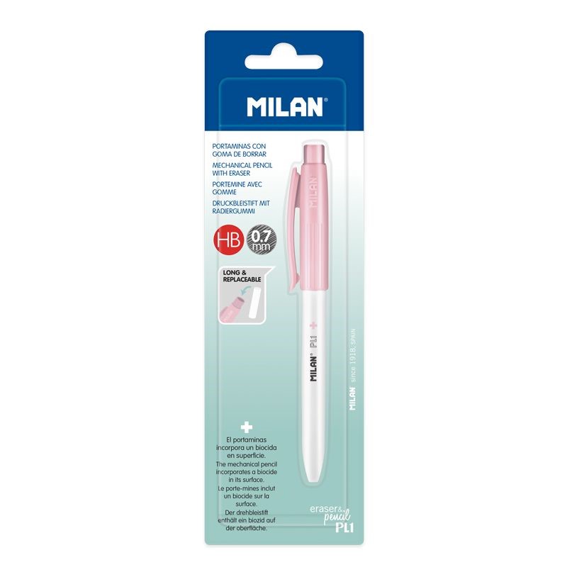Pentelka MILAN PL1 Antibacterial ružová