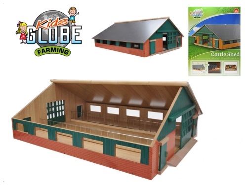 73x60x26cm Kids Globe Farming wooden farm in PBX