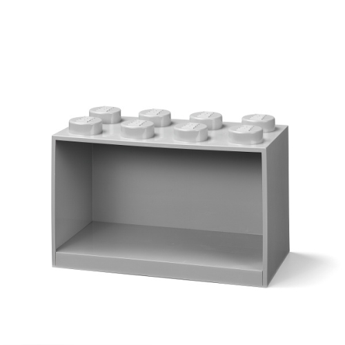 LEGO Brick 8 hanging shelf - gray