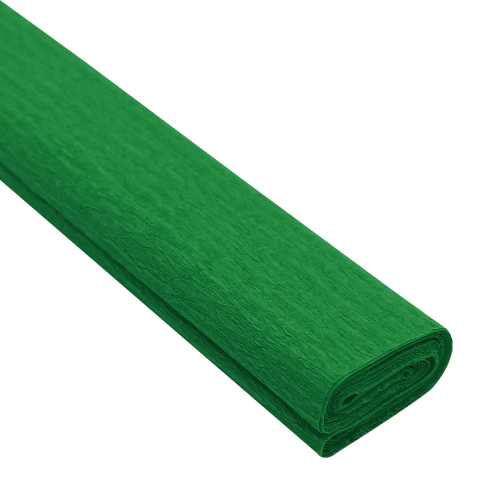 Krepový papier JUNIOR 200x50 cm - tmavo zelený 24