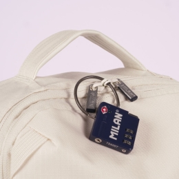Urban backpack MILAN 430 (15 L) - beige (5)