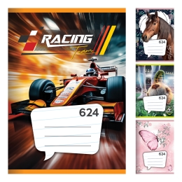 Notebook A6, 20 sheets - lined 624 (1)