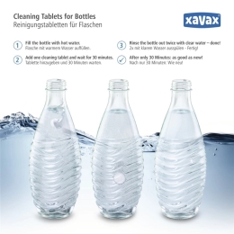 Xavax Bottle Cleaning Tablets, pack of 20