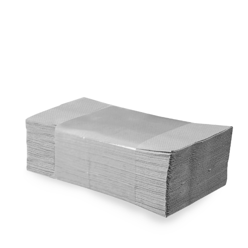 Paper towel (PAP-Recy) ZZ folded V 1-layer natural 25 x 23 cm [4000 pcs]