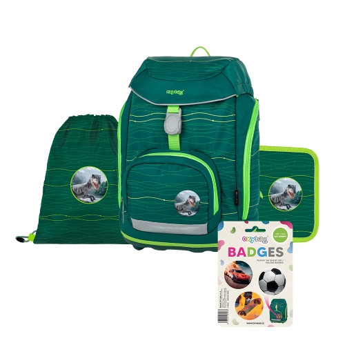 Set of 4 pieces OXY Sherpy Green