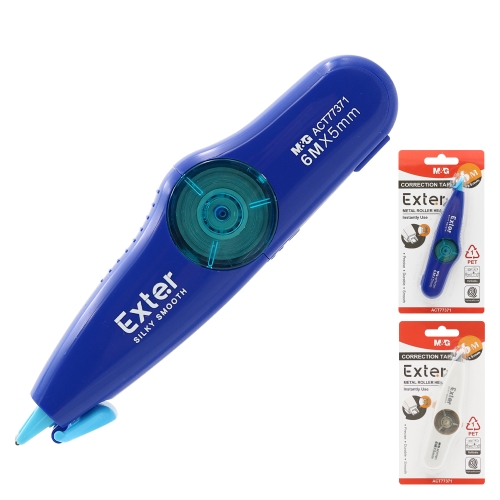 Korektor páska M&G Exter (5 mm x 6 m) - 2 farby