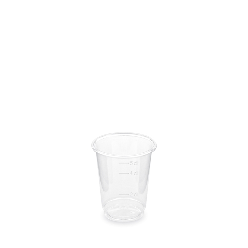Poháre číre PET 5cl /40ks/