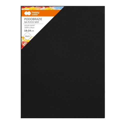 Cotton Canvas 24x30, White, MDF 4mm, Happy Color