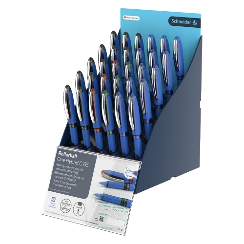 Schneider Roller One Hybrid C 05 Mix SiS Display Presentation Stand, 30 pcs