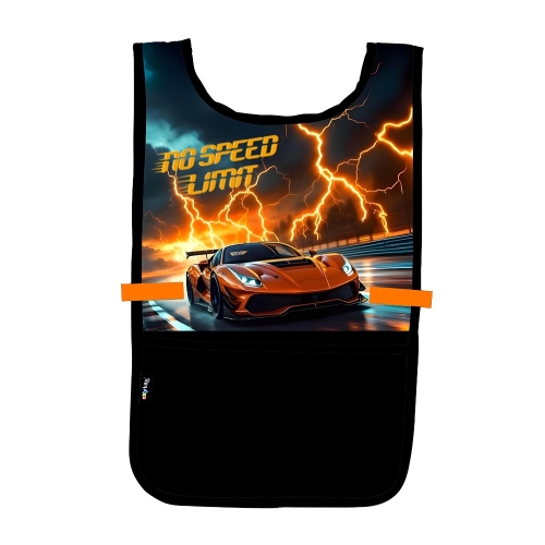 Apron/Poncho for art education - Car 2