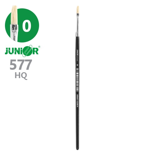 Flat brush JUNIOR no. 0" 577 HQ