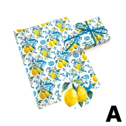 Gift Wrap, 70 x 200 cm - Neutral 43 (assortment of 5 designs / price per roll) (1)