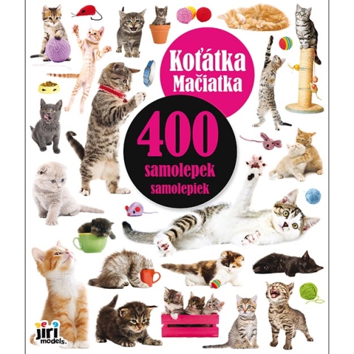 400 samolepiek JM Mačiatka