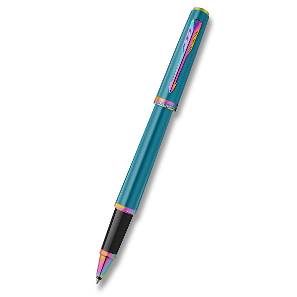 Roller PARKER Meridian Teal RBT, hrot F - čierna náplň