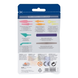 Tools for plastic modeling 10 pcs - blister (1)