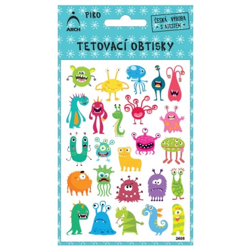 Tetovacie obtlačky - Monsters
