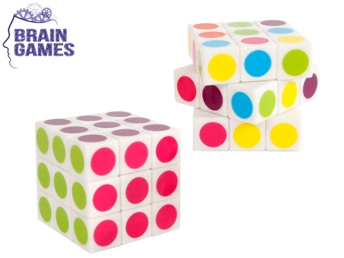 Brain Games 3,5cm puzzle cube in PB 36pcs in DBX