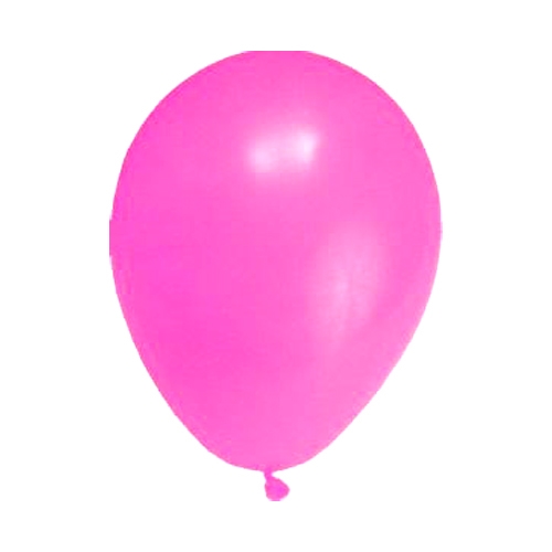 Balón M 25 cm, ružový /10 ks/)