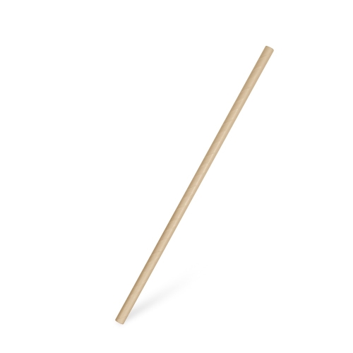 Kraft paper straw O6mm x 20cm [100 pcs]