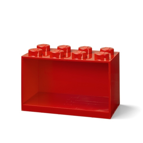 LEGO Brick 8 hanging shelf - red