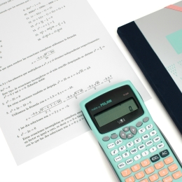 Calculator MILAN M240 Silver - scientific 10+2 digits (1)