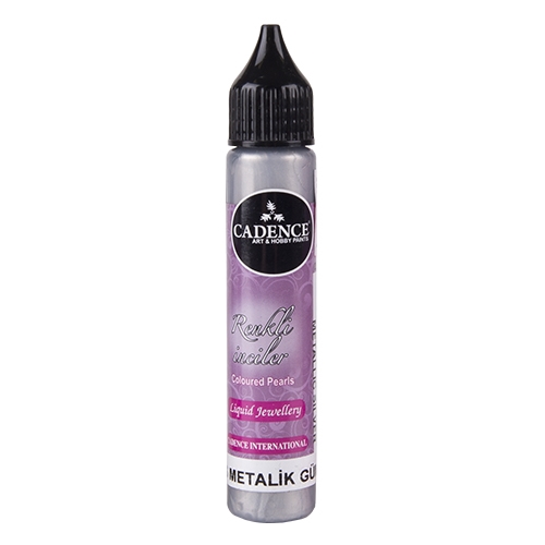 Tekuté perly CADENCE, strieborná, 25 ml