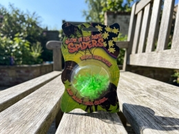 12pcs of 3,5cm sticky glow in the dark spider 12cs on BC (1)