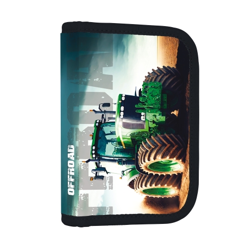 Pencil case 1 posch. /2 flaps empty - Tractor