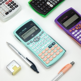 Calculator MILAN M240 Silver - scientific 10+2 digits