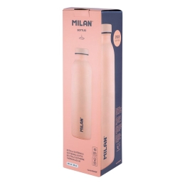Thermal bottle MILAN 1918 series pink, 591 ml (1)
