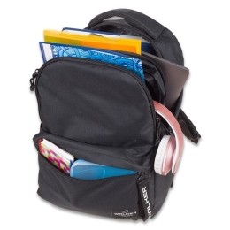 Leisure Backpack Walker Alpha Black Melange (2)