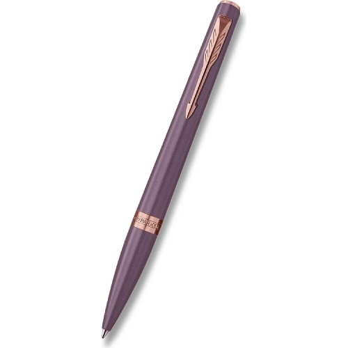 Pero guľôčkové PARKER Meridian Purple PGT - modrá náplň