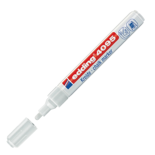 Glass marker Edding 4095 white