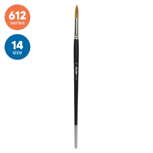 Round brush MILAN no. 14 - 612