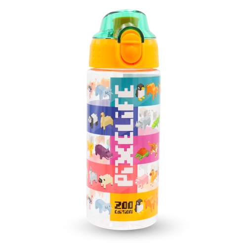 Fľaša na pitie JUNIOR S8 TRITAN 500 ml - Pixelife Zoo Edition