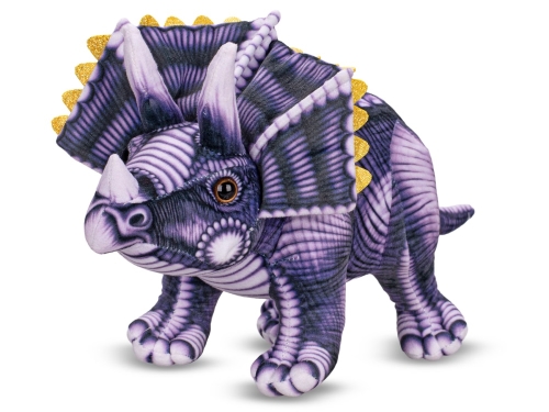 Triceratops plyšový 35cm stojaci 0m+