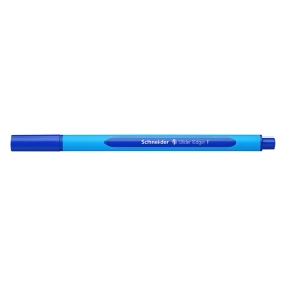 Ballpoint pen, 0.3 mm, with cap, SCHNEIDER "Slider Edge F", blue