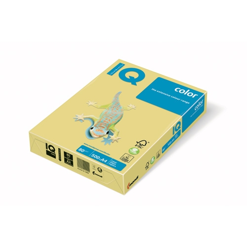 Kopírovací papier citronovo-žtý IQ A4