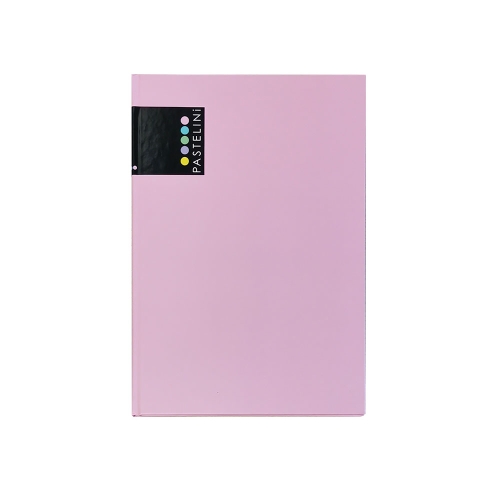 Record book A5, lined - 96 sheets, pink Pastelini