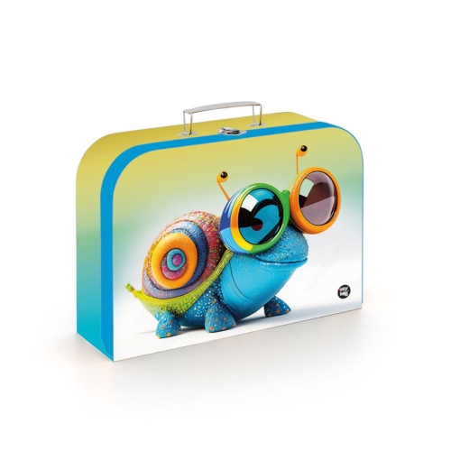 Children's laminated briefcase 34 cm - Slug