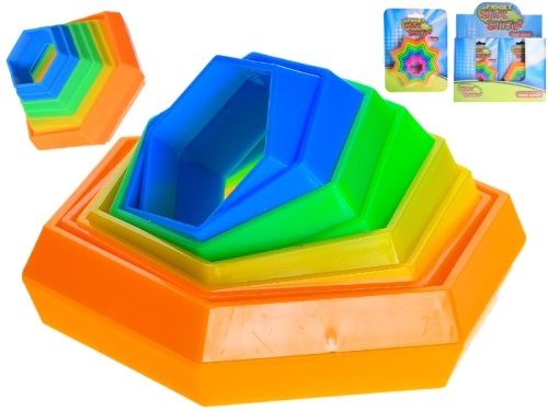 2asstd 9cm magic 3D patterns on card 12pcs in DBX
