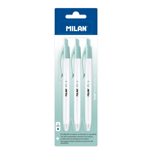 Pero guľôčkové MILAN P1 Antibacterial 1,0 mm