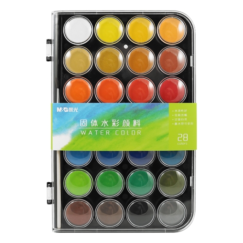 Water paints M&G - 28 colors / 28 mm