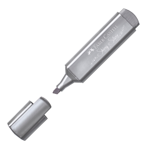 Faber-Castell 1546 Metallic highlighter - silver