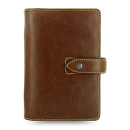 Filofax Malden diary - nut. brown, personal
