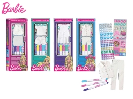 Barbie 4asstd fashion accessories w/markers in WBX