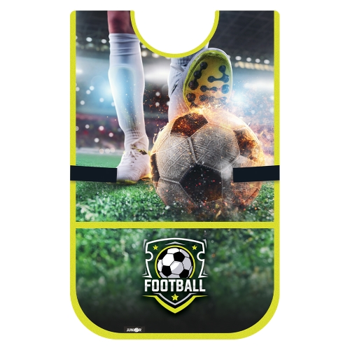 Apron/Poncho for art education JUNIOR S8 - Football
