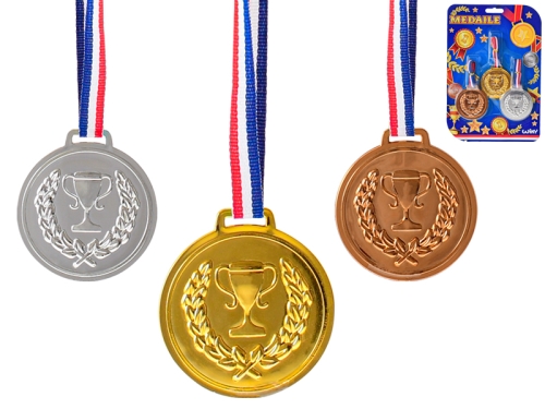 6cm medal set 3pcs on BC